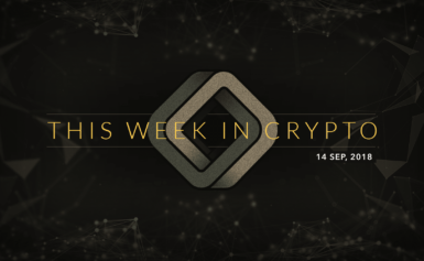 This Week in Cryptocurrency: September 14, 2018